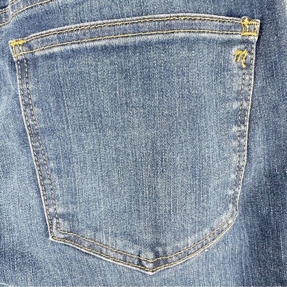 Madewell | Cali Demi-Boot Medium Wash Lightly Distressed High-rise Jeans 26 - Picture 6 of 14